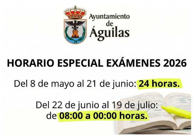 El Aula de Estudio amplía su horario con motivo de la época de exámenes