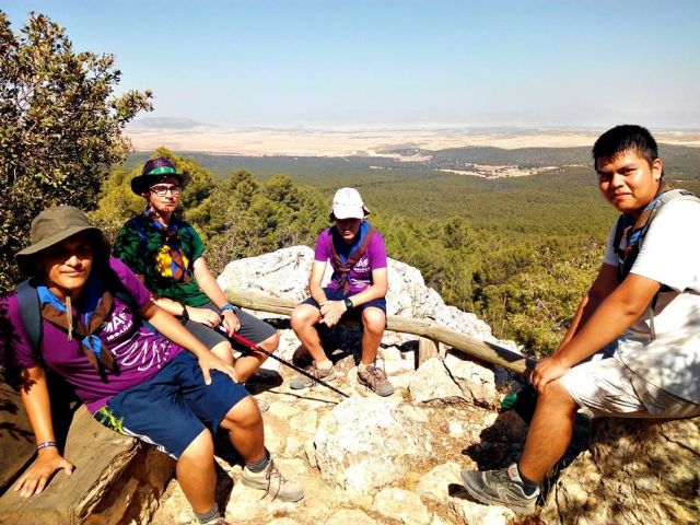 El Grupo Scout Severo Montalvo despide ronda en Sierra María
