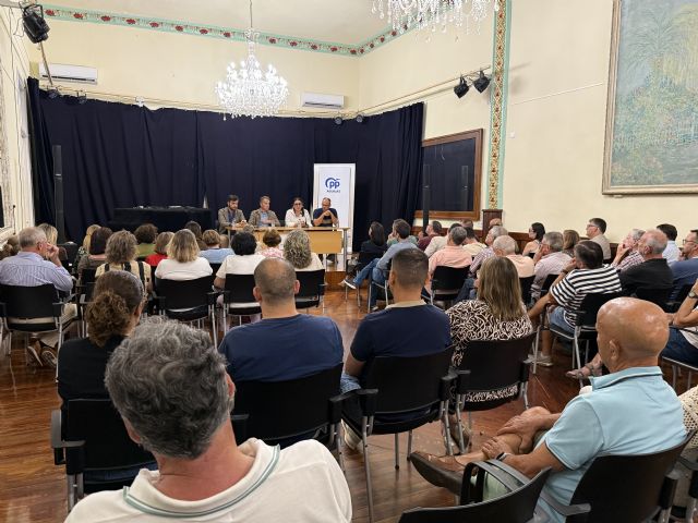 El Partido Popular de Águilas y Lorca reivindican el regreso inmediato del tren y la necesidad de hacer comarca ante los grandes retos comunes