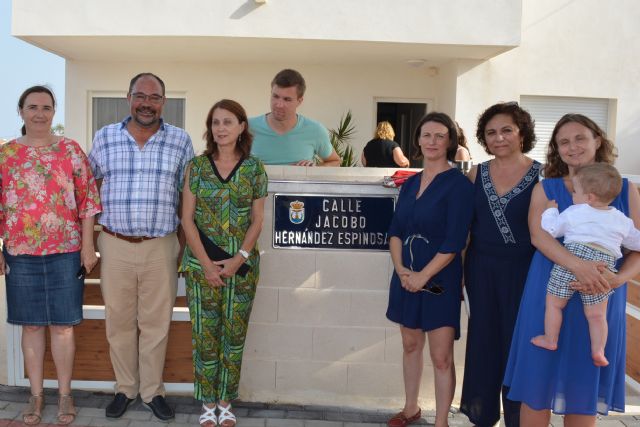 Jacobo Hernández Espinosa cuenta desde ayer con una calle en Águilas
