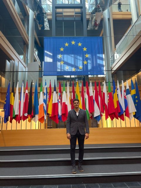 Águilas participa en las Jornadas de Política Juvenil Europea 'The European Youth Event' que se están celebrando en el Parlamento Europeo