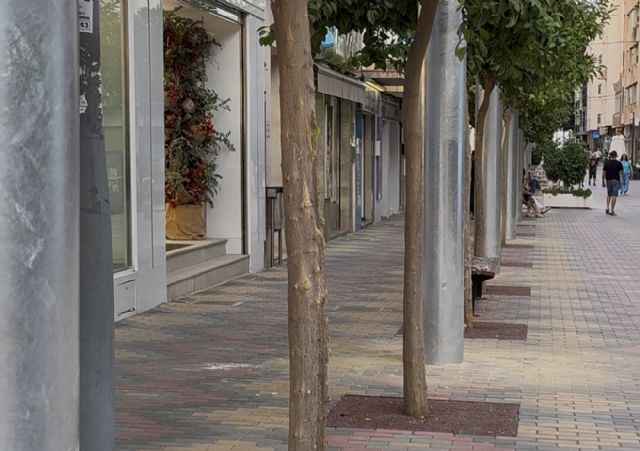 Zaragoza: 'Los postes para la instalación de toldos en Conde de Aranda están generando un clima muy negativo entre comercios y vecinos'