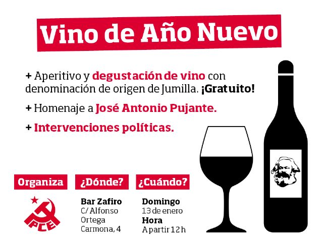 El PCE aguileño comienza 2019 con un acto político y de confraternización