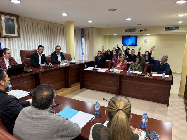 El Plano da luz verde a la aprobación definitiva de un presupuesto que sitúa al Ayuntamiento de Águilas como uno de los más solventes, con superávit presupuestario, deuda cero y alta liquidez para llevar a cabo inversiones