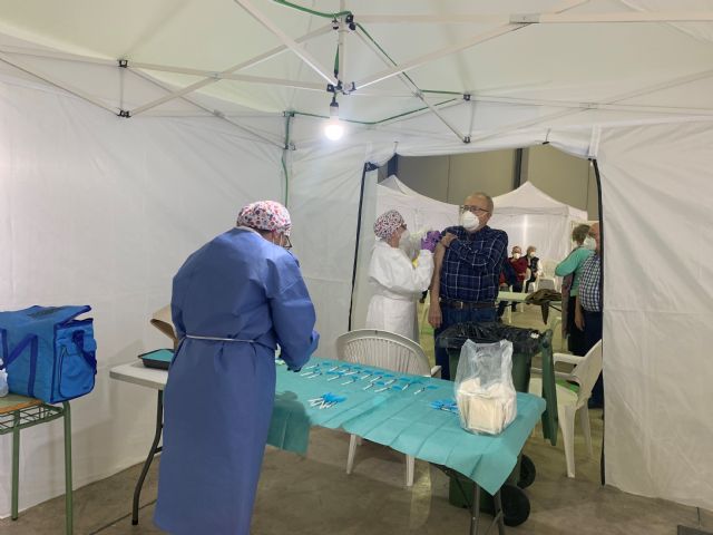 El Recinto Ferial comienza a ser usado como Centro de Vacunación