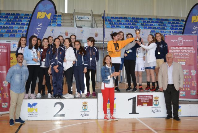 Águilas acogió la Final Regional Cadete por Equipos