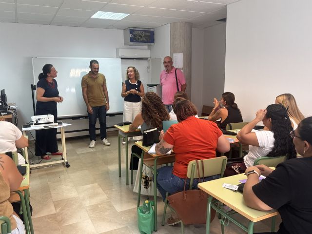 El Ayuntamiento de Águilas inicia un nuevo certificado profesional de Atención sociosanitaria