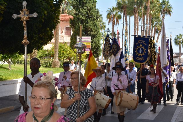 Los rocieros aguileños ponen fin al X Aniversario de la Hermandad con una multitudinaria misa de campaña