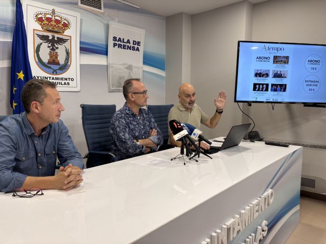 El Ayuntamiento de Águilas presenta A Tempo Águilas, un ciclo de conciertos que apuesta por la excelencia musical