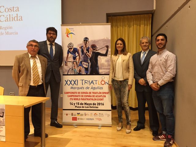 Águilas registrará un lleno absoluto durante el Triatlón Marqués de Águilas