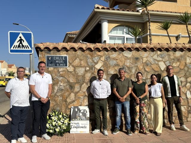 Águilas rinde homenaje a Miguel Ángel Blanco en el 29&deg; aniversario de su asesinato