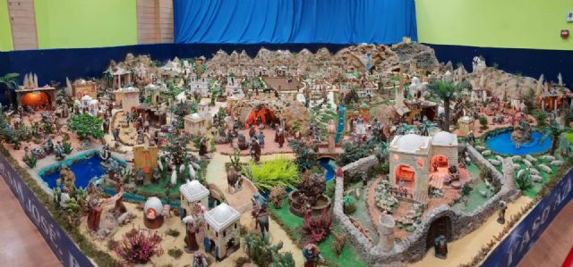 El pasado fin de semana se inauguró el tradicional Belén de Muebles San José