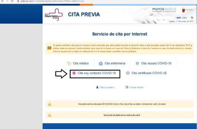 Las pruebas PCR y test de antígenos vuelven a realizarse en el Recinto Ferial para descongestionar los Centros de Salud