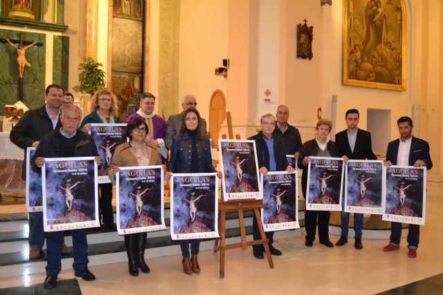 El Cristo de la Agonía protagoniza el cartel anunciador de la Semana Santa