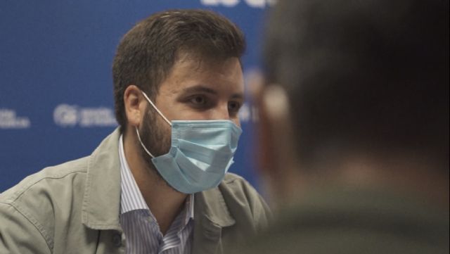 Landáburu: 'Tenemos que trabajar desde el Ayuntamiento de Águilas para sacar adelante los proyectos de los jóvenes emprendedores'