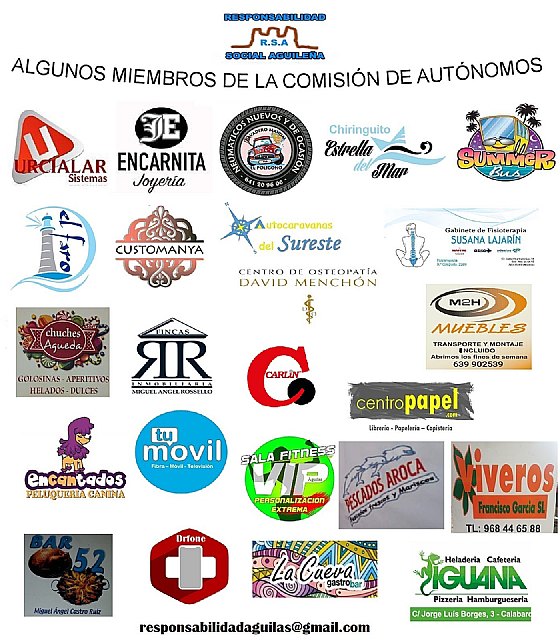 Campaña: consume en Águilas, ayuda a tu pueblo y región