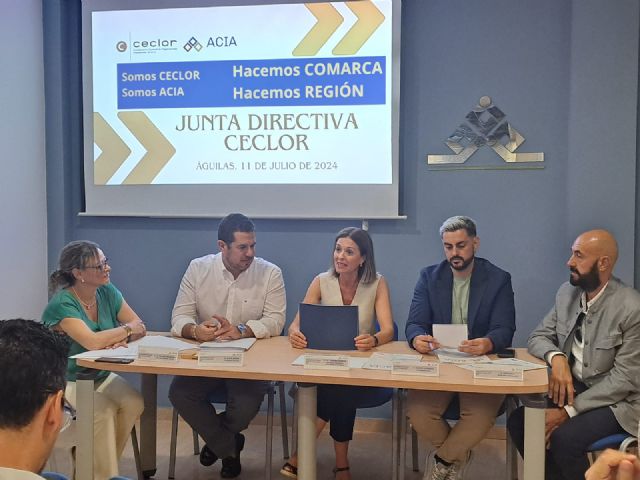 Ceclor se adhiere al manifiesto de cepyme en la directiva celebrada en Águilas