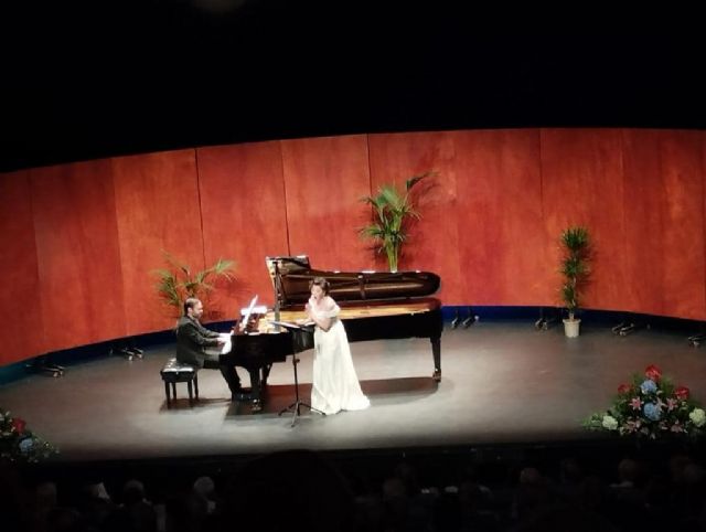 Lisette Oropesa pone el broche de oro a los Conciertos a la luz de luna