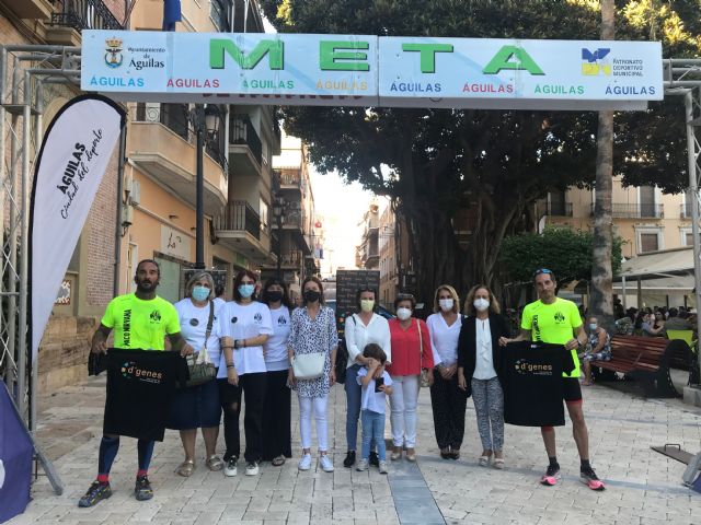 El reto solidario 'Elige vivir' de la asociación D´genes llega a Águilas