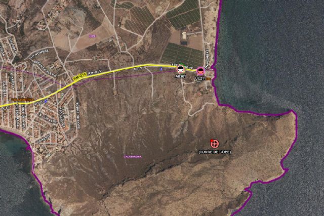 Rescatan a una senderista que ha sufrido una caída en Calabardina