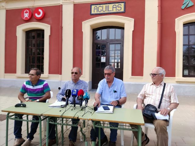 Nota de prensa de los amigos del FFCC de Águilas