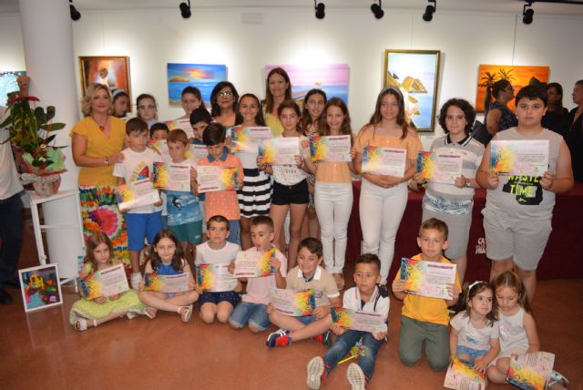 Concluye el curso del taller Pint art con un acto de entrega de diplomas