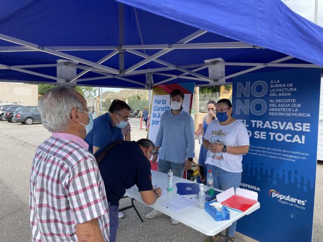 El PP de Águilas dice `no´ a los indultos y se suma a la recogida de firmas contra el desafío de Sánchez al Tribunal Supremo