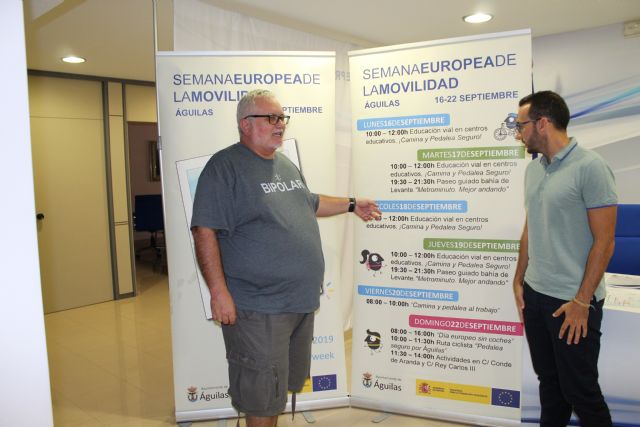 Águilas se suma a la Semana Europea de la Movilidad que se celebrará del 16 al 22 de septiembre
