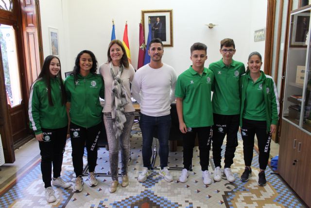 Recepción a los chicos y chicas que van a participar en el próximo campeonato de España de Kárate