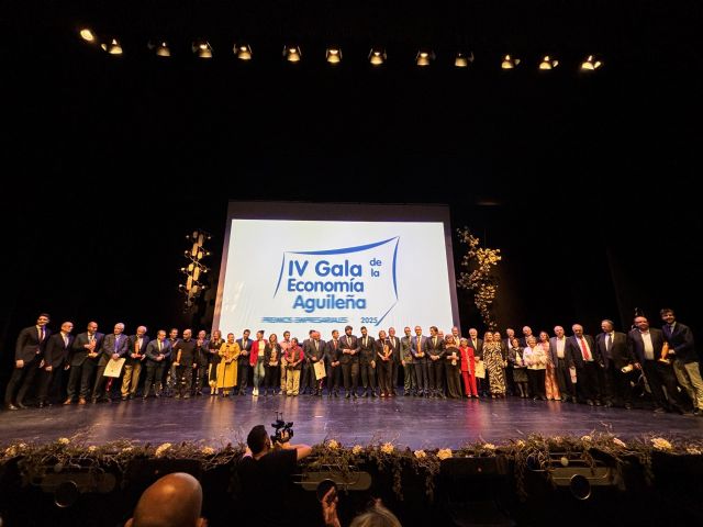 ACIA y HosteÁguilas celebran la IV Gala de la Economía Aguileña