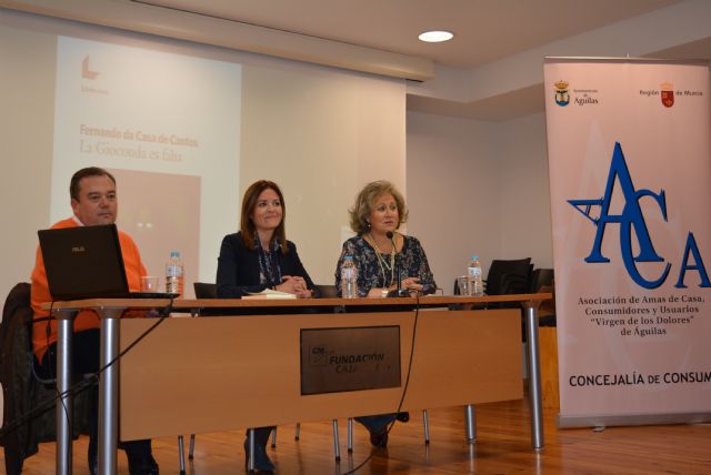 Fernando da Casa presenta en Águilas La Gioconda es falsa