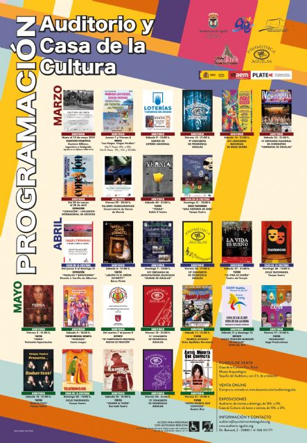 El teatro centra la programación del trimestre cultural del Auditorio y Palacio de Congresos