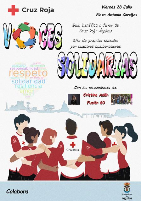 Voces solidarias. La gala benéfica de Cruz Roja de Águilas