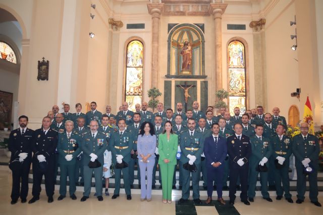 La Guardia Civil de Águilas se suma a los actos de celebración del día de su Patrona 2022