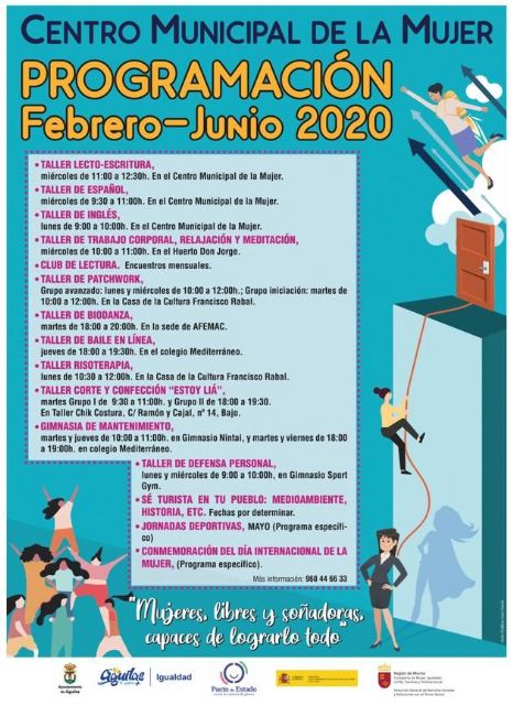 La Concejalía de Igualdad oferta una quincena de talleres dirigidos a las mujeres