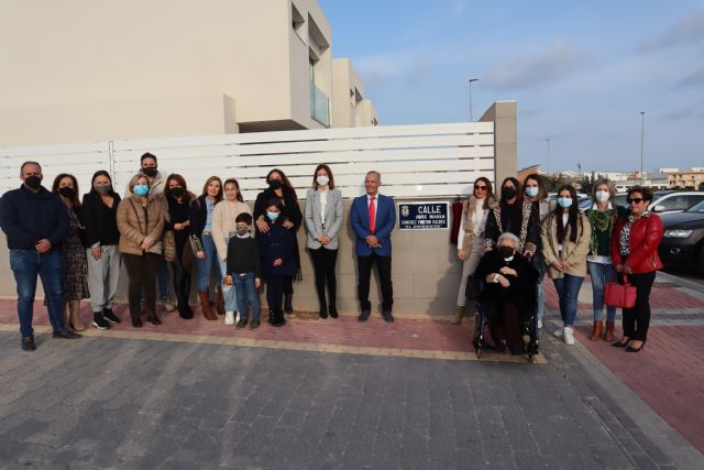 José Mª Sánchez-Fortún 'El Chusquero' cuenta ya con una calle en Águilas