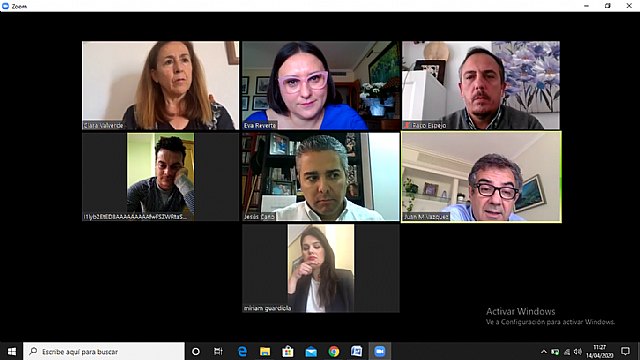 Videoconferencia con el Patrón Mayor de la Cofradía de Pescadores de Águilas