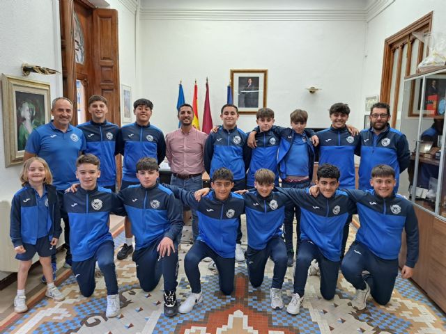 Recepción oficial al equipo campeón de liga de balonmano de Águilas