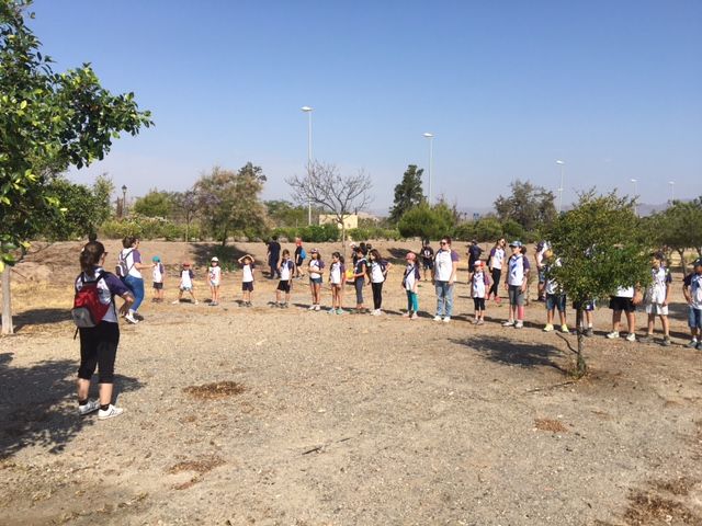 Los scouts repoblaron el Jardín del Hornillo con árboles de Moratalla
