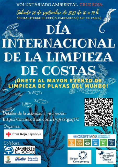 Fin de semana medioambiental, para los voluntarios de Cruz Roja de Águilas