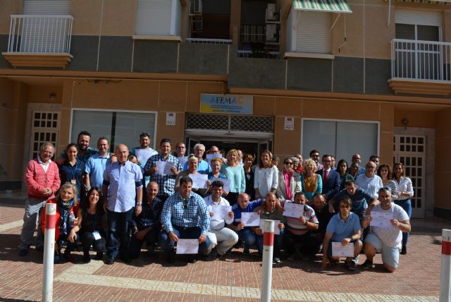 AFEMAC ha presentado la ubicación y planos de la nueva sede de la Asociación de Familiares y Enfermos Mentales de Águilas y Comarca