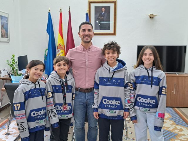 Recepción oficial a representantes del equipo de Hockey Águilas