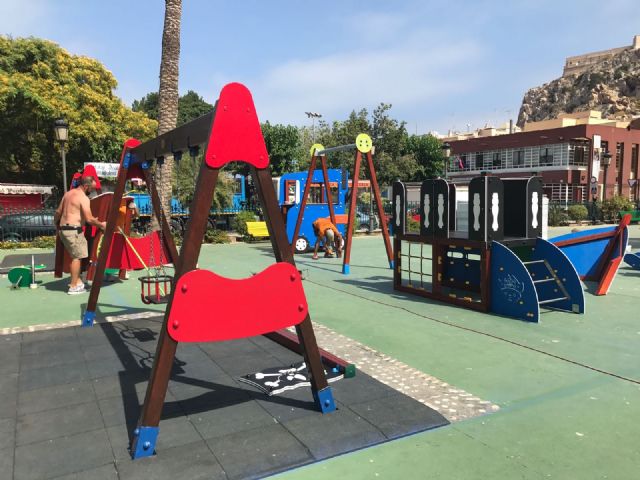 El sábado se inaugura el parque inclusivo de Robles Vives con una gran fiesta pirata