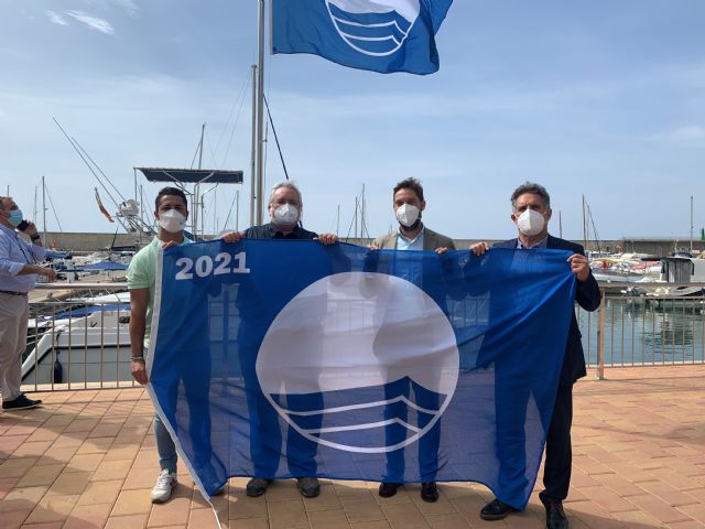 Águilas acoge el acto de entrega de banderas azules de la Región de Murcia