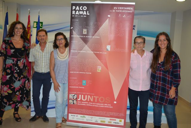 El próximo sábado arranca la XV edición del Certamen Nacional de Teatro aficionado Paco Rabal