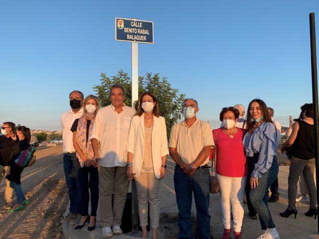 Benito Rabal ya cuenta con una calle en Águilas