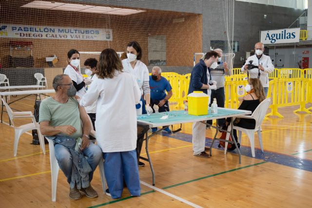 Vacunación masiva Covid-19 en Águilas