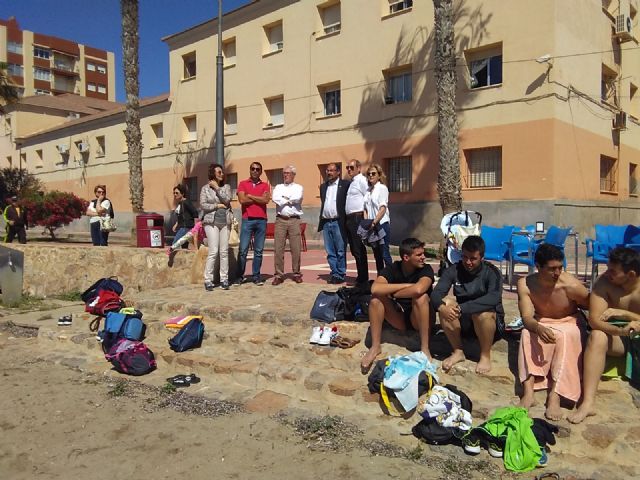 Equipo Directivo Cruz Roja Murcia y Ayuntamiento de Águilas testigos de excepción