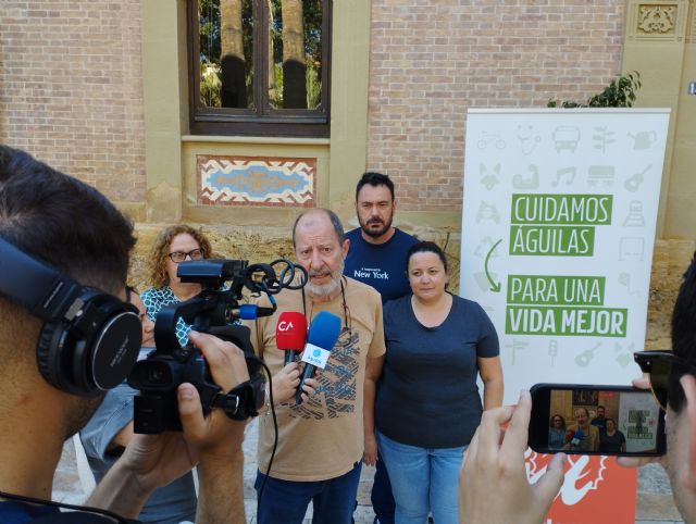 Gabriel Lozano (IU + Podemos) reta a debatir al resto de candidatos a la alcaldía de Águilas