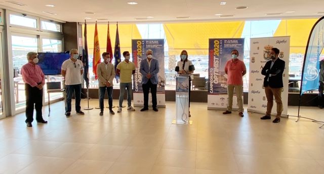 El litoral de Águilas acoge el Campeonato Nacional de Vela Clase 'Optimist' 2020